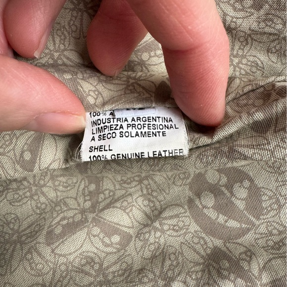 Doma Cropped Black Leather Jacket 3/4 Sleeve - Picture 7 of 8